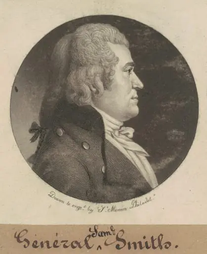 Samuel Smith, by Charles Balthazar Julien Févret de Saint-Mémin