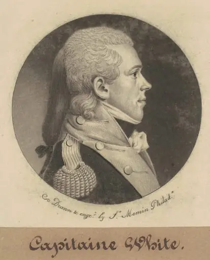 Samuel White, by Charles Balthazar Julien Févret de Saint-Mémin