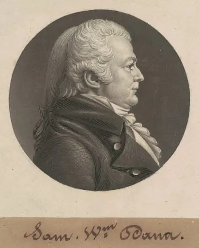 Samuel Whittelsey Dana, by Charles Balthazar Julien Févret de Saint-Mémin