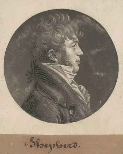 Shepherd, by Charles Balthazar Julien Févret de Saint-Mémin