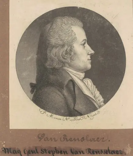 Stephen Van Rensselaer, by Charles Balthazar Julien Févret de Saint-Mémin