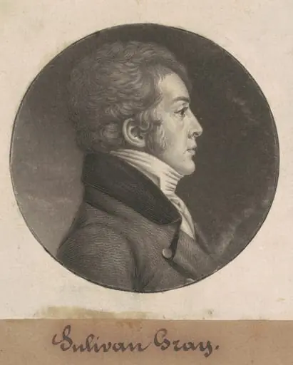 Sulivan Gray, by Charles Balthazar Julien Févret de Saint-Mémin