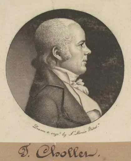 T. Chollet, by Charles Balthazar Julien Févret de Saint-Mémin