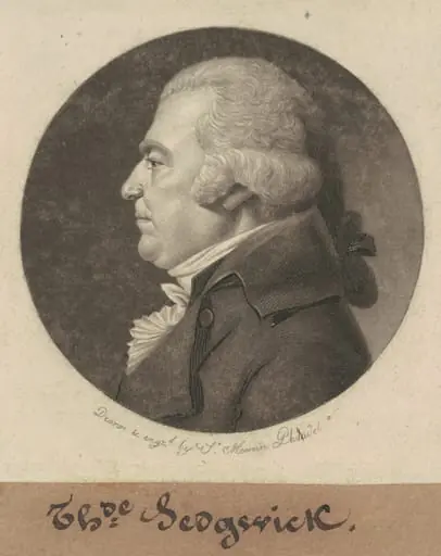 Theodore Sedgwick, by Charles Balthazar Julien Févret de Saint-Mémin