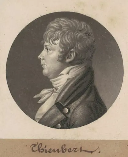 Thieubert, by Charles Balthazar Julien Févret de Saint-Mémin