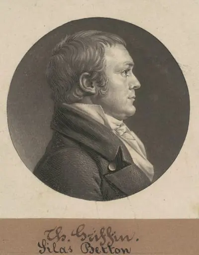Thomas Griffin, by Charles Balthazar Julien Févret de Saint-Mémin