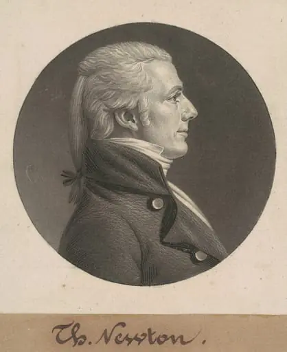Thomas Newton, Jr., by Charles Balthazar Julien Févret de Saint-Mémin