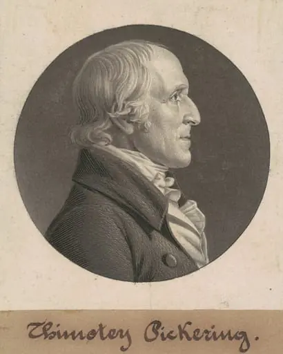 Timothy Pickering, by Charles Balthazar Julien Févret de Saint-Mémin