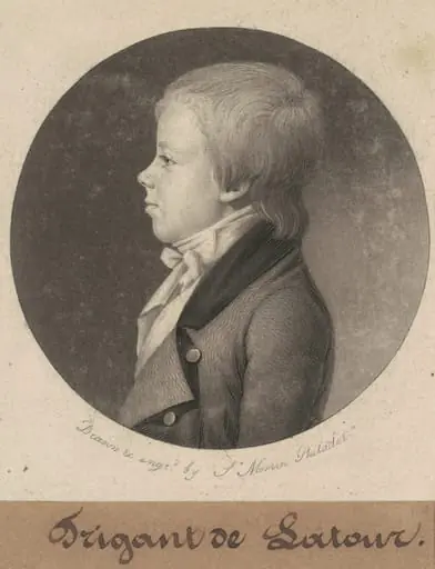 Trigant de la Tour, by Charles Balthazar Julien Févret de Saint-Mémin