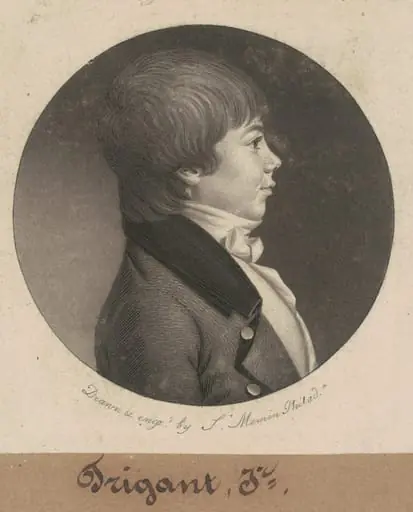 Trigant, Jr., by Charles Balthazar Julien Févret de Saint-Mémin