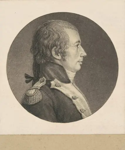 Unidentified Colonel of the French Infantry, by Charles Balthazar Julien Févret de Saint-Mémin