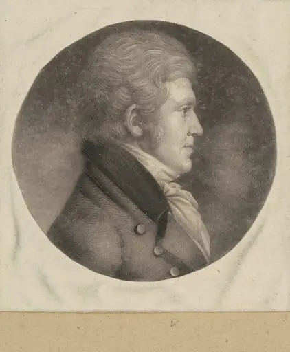 Unidentified Man, by Charles Balthazar Julien Févret de Saint-Mémin