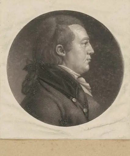 Unidentified Man, by Charles Balthazar Julien Févret de Saint-Mémin