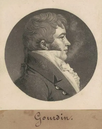 Unidentified Man, by Charles Balthazar Julien Févret de Saint-Mémin