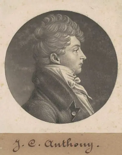 Unidentified Man, by Charles Balthazar Julien Févret de Saint-Mémin