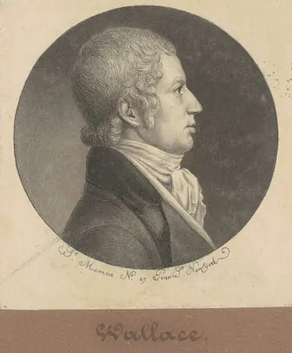 Wallace, by Charles Balthazar Julien Févret de Saint-Mémin