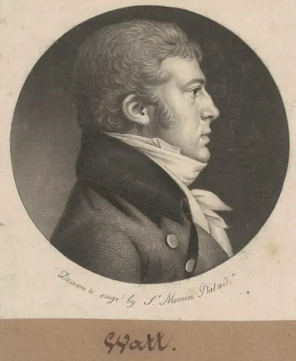 Watt, by Charles Balthazar Julien Févret de Saint-Mémin