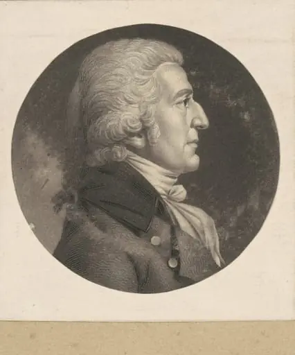 William Barton, by Charles Balthazar Julien Févret de Saint-Mémin