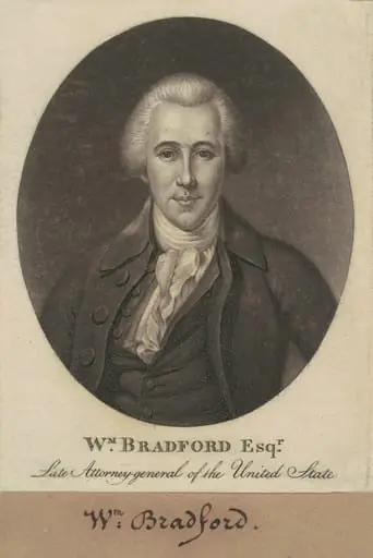 William Bradford, by Charles Balthazar Julien Févret de Saint-Mémin