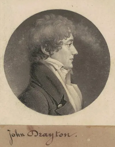 William Drayton, by Charles Balthazar Julien Févret de Saint-Mémin
