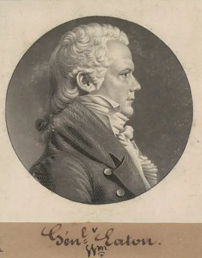William Eaton, by Charles Balthazar Julien Févret de Saint-Mémin