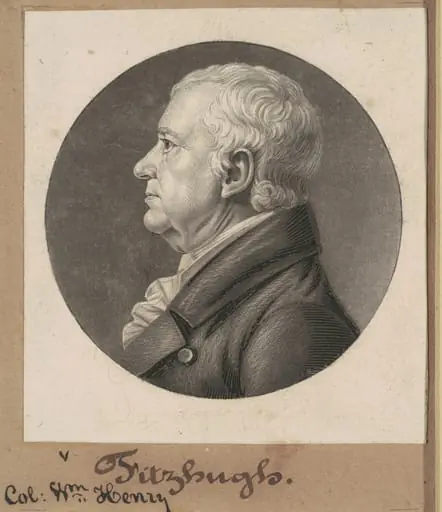 William Fitzhugh, by Charles Balthazar Julien Févret de Saint-Mémin