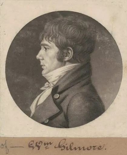 William Gilmor, by Charles Balthazar Julien Févret de Saint-Mémin