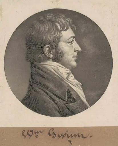 William Gwynn, by Charles Balthazar Julien Févret de Saint-Mémin