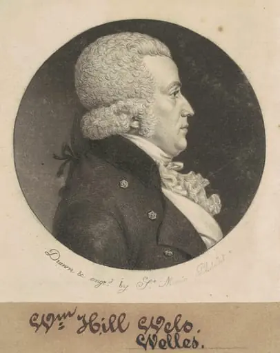 William Hill Wells, by Charles Balthazar Julien Févret de Saint-Mémin