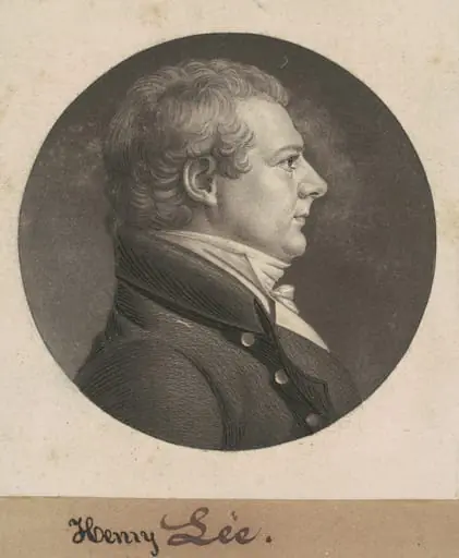 William Lee, by Charles Balthazar Julien Févret de Saint-Mémin