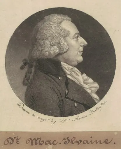William McIlvaine, by Charles Balthazar Julien Févret de Saint-Mémin