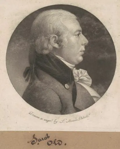 William Rodman, by Charles Balthazar Julien Févret de Saint-Mémin