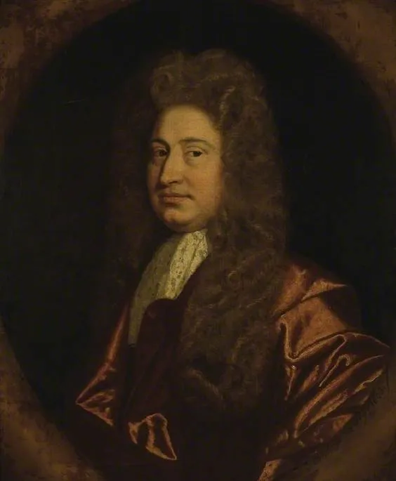 Unknown man (1693), by Charles Beale, oil, 1697