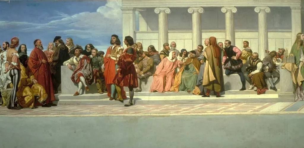 Replica of The Hémicycle, by Charles Béranger