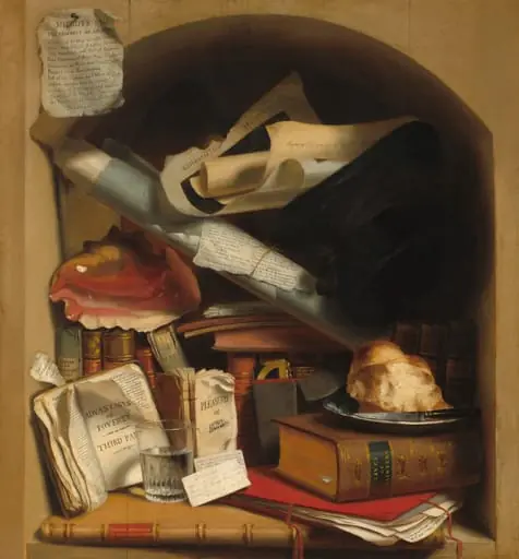 Poor Artist's Cupboard, by Charles Bird King