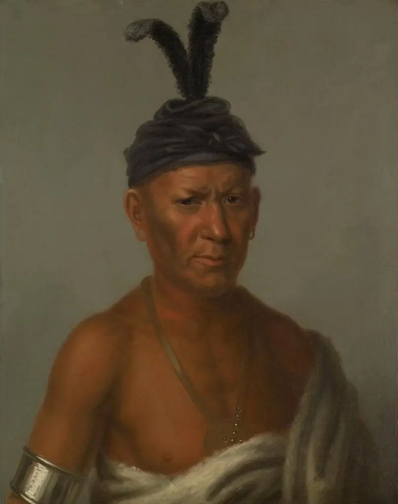 Wakechai (Crouching Eagle), Saukie Chief, by Charles Bird King