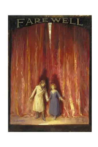 Sir John Martin-Harvey as Sydney Carton and Nina de Silva as Mimi in <i>The Only Way</i> by Freeman Wills and Frederick Langbridge, by Charles Buchel