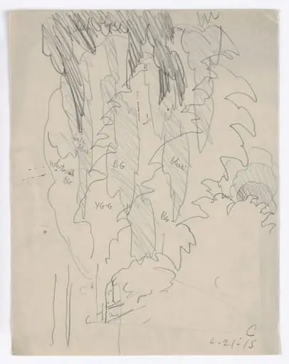 Untitled, by Charles Burchfield