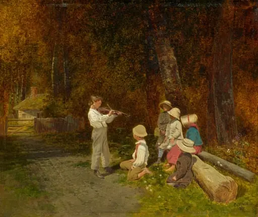 His First Appearance in Public, by Charles Caleb Ward