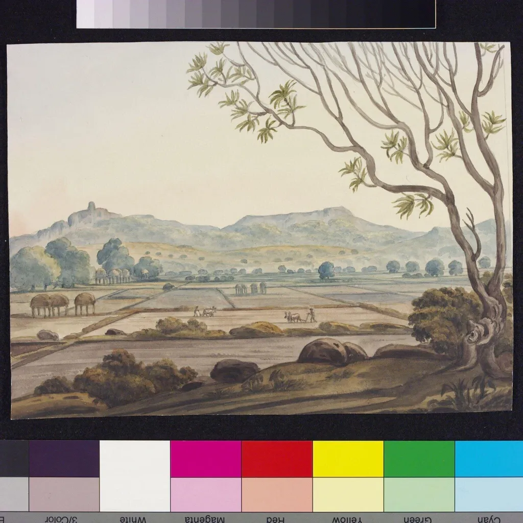 Untitled, by Charles Chambers, paint, 1823
