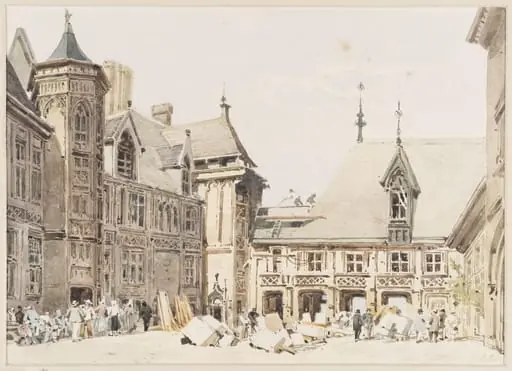 Bourges: House of Jacques Coeur, by Charles Claude Pyne