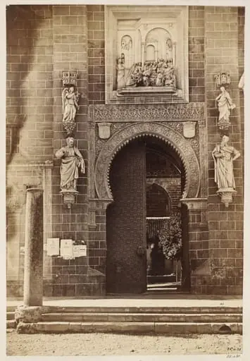 Cathedral Moorish Door (or door of Pardon), Seville, by Charles Clifford