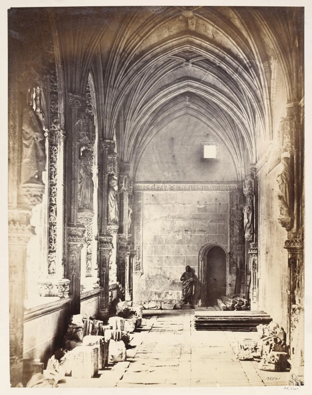 Church of San Juan de los Reyes, Toledo, by Charles Clifford, photographic, 1853