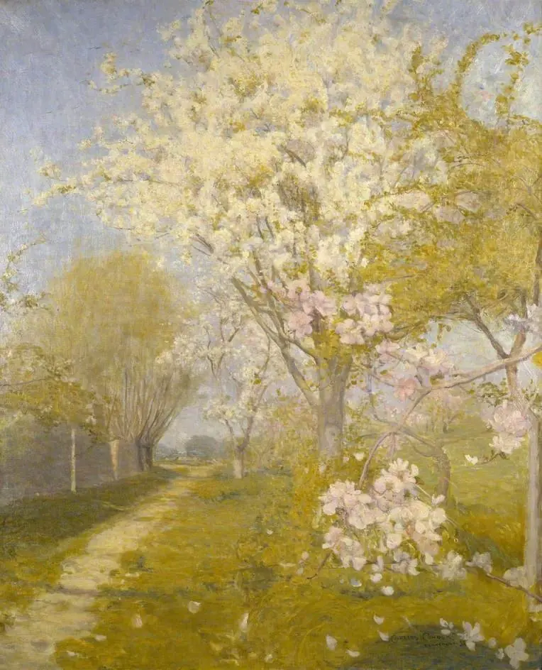 Apple Blossom at Dennemont, by Charles Conder