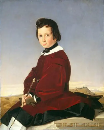 Portrait of a Young Horsewoman, by Charles David