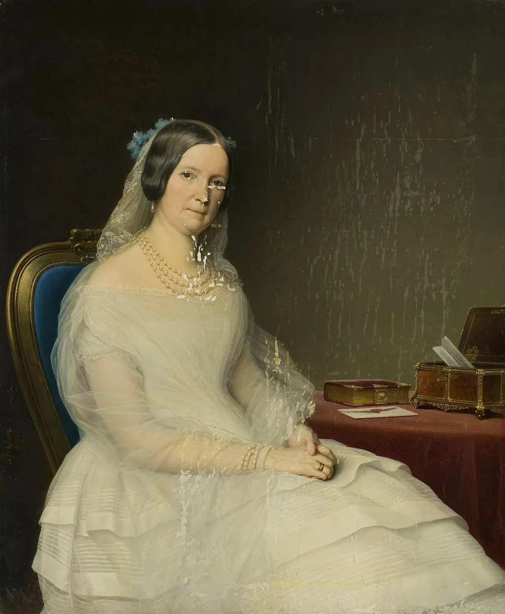 Portrait of Countess Yulia Stroganova, by Charles de Steuben, oil, 1848