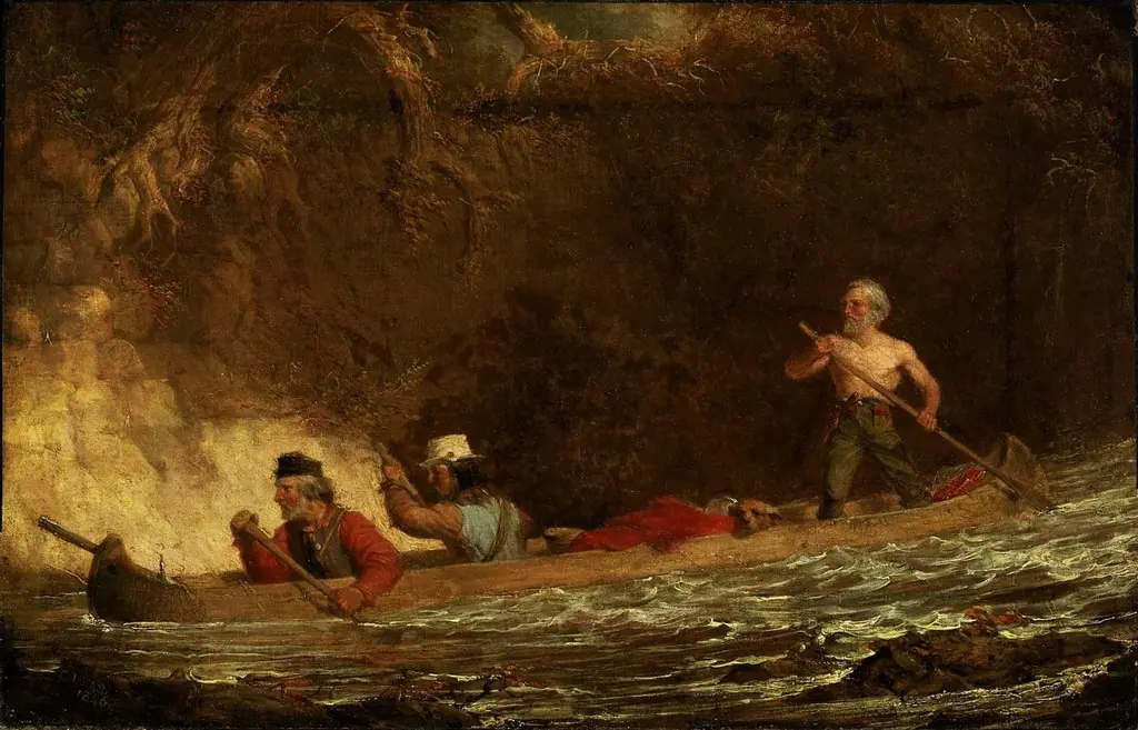 Voyageurs, by Charles Deas