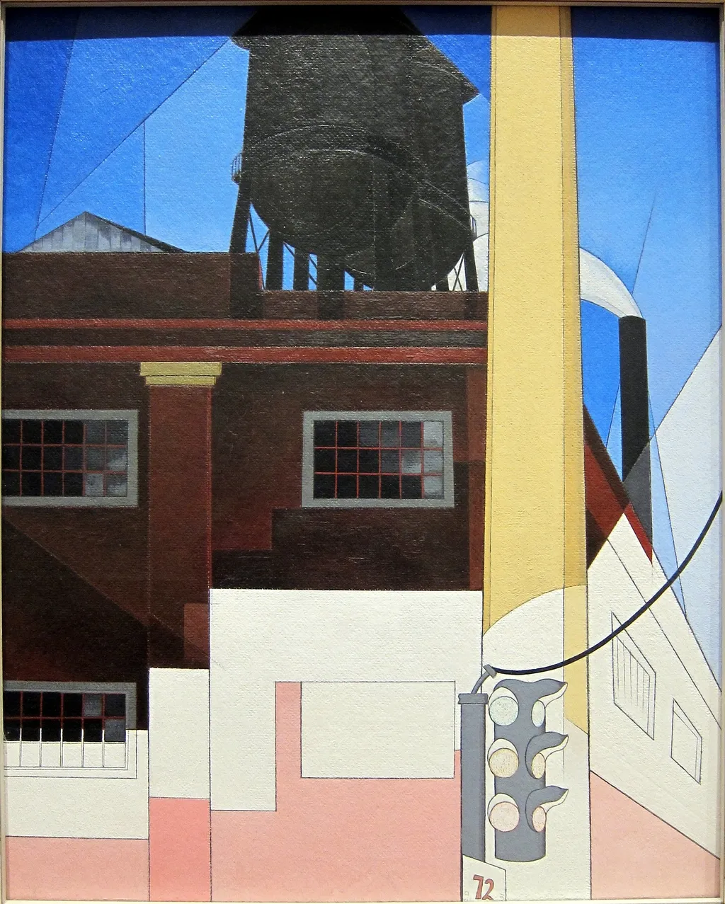 ...And the Home of the Brave, by Charles Demuth, unspecified, 1931