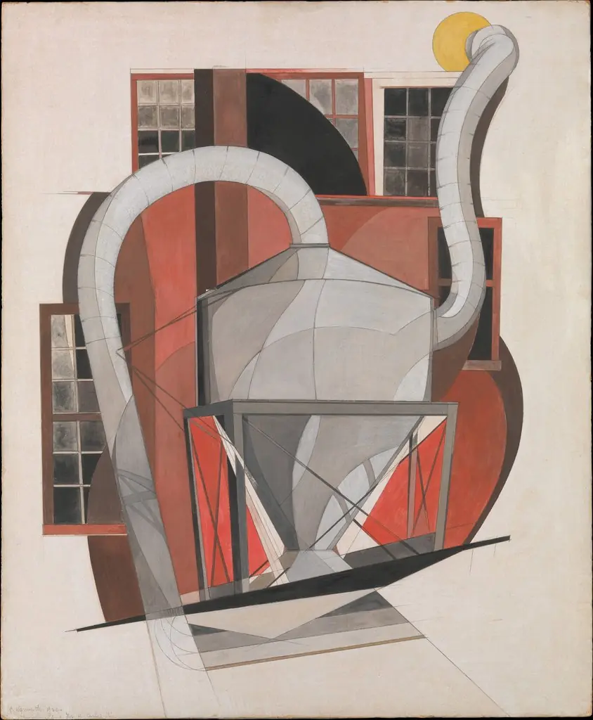 Machinery, by Charles Demuth