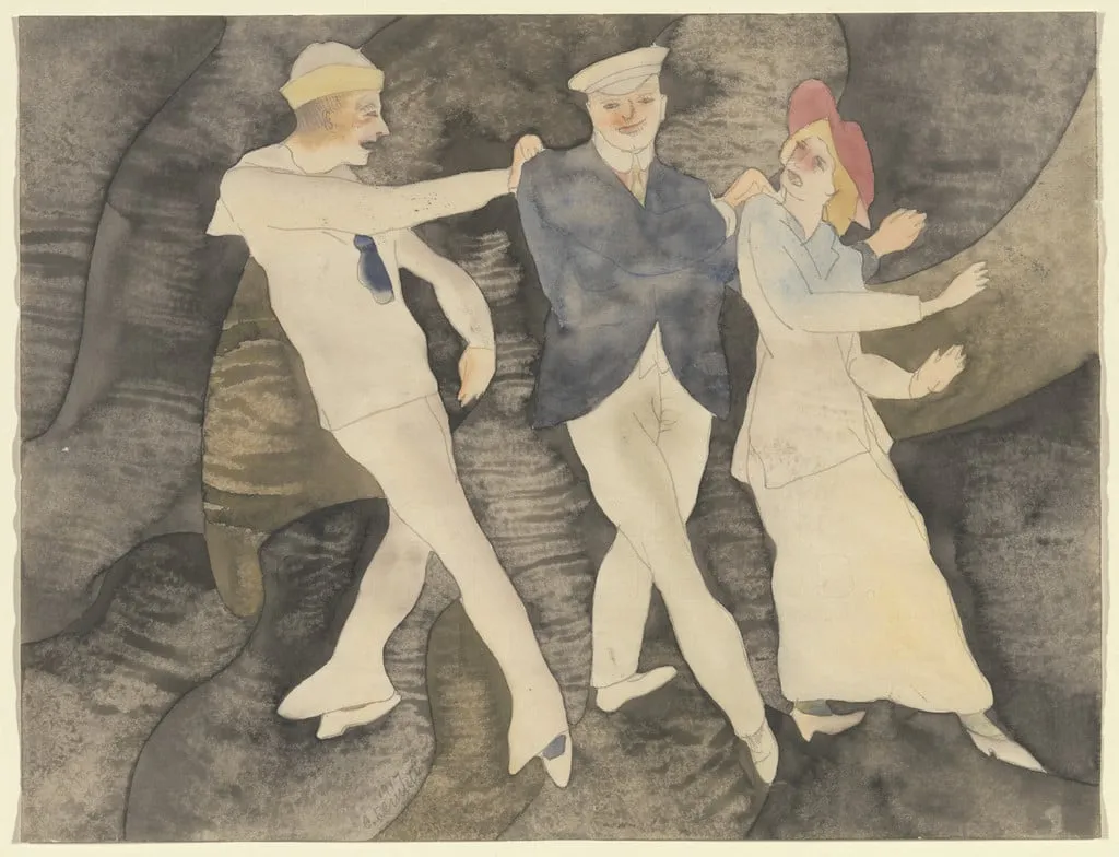 Untitled, by Charles Demuth, watercolor, 1917